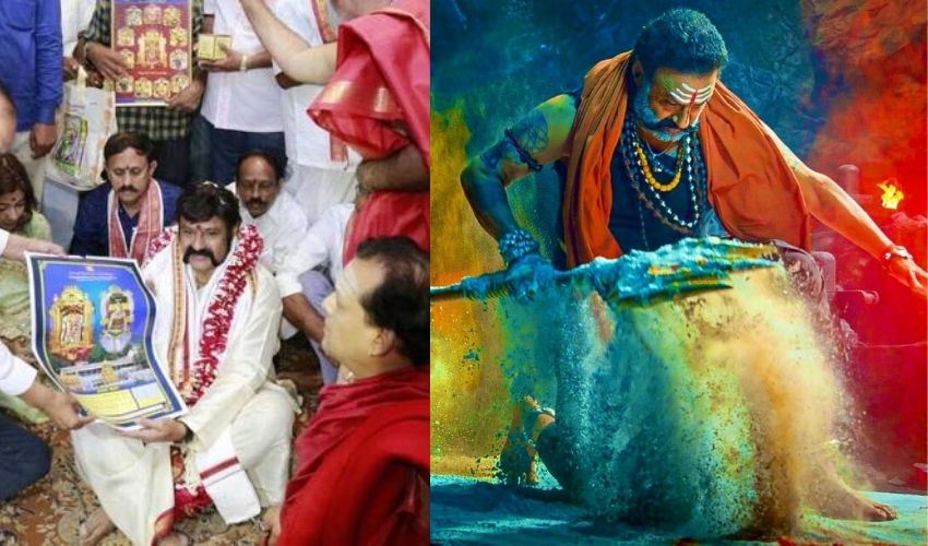 Akhanda : అమ్మవారి సన్నిధిలో ‘అఖండ’ Akhanda : అమ్మవారి సన్నిధిలో ‘అఖండ’