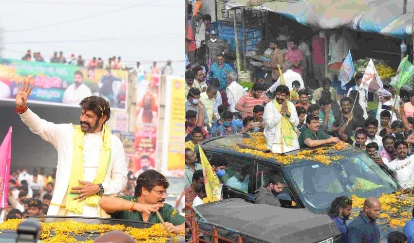 Balakrishna : ‘అఖండ’ విజయోత్సవ ర్యాలీలో బాలయ్య