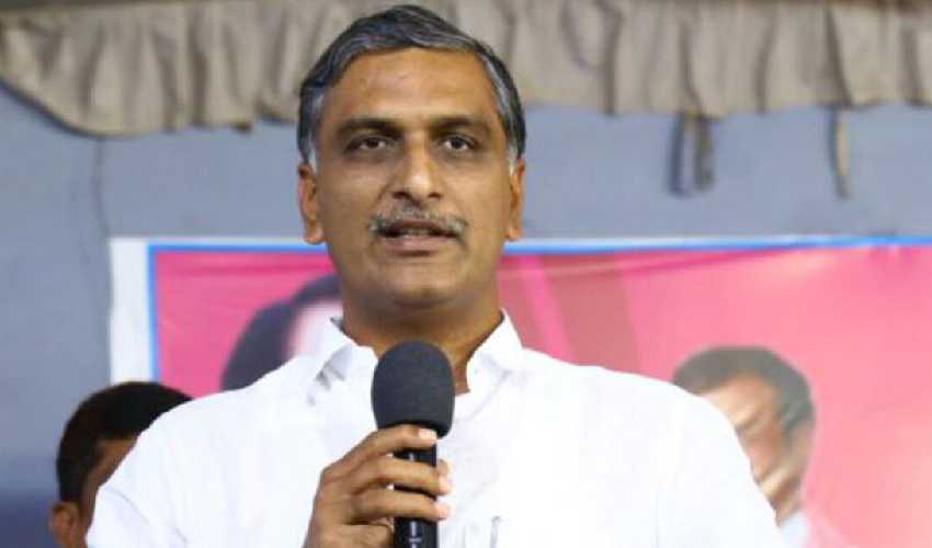 Health Minister Harish Rao