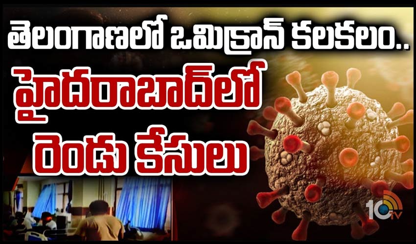 తెలంగాణలో ఒమిక్రాన్ కలకలం..హైదరాబాద్‌‌లో రెండు కేసులు