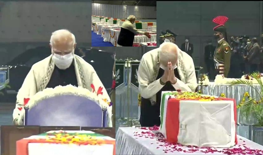 Tributes : వీర జవాన్లకు నివాళులర్పించిన మోదీ,ఇతర ప్రముఖులు Tributes : వీర జవాన్లకు నివాళులర్పించిన మోదీ,ఇతర ప్రముఖులు