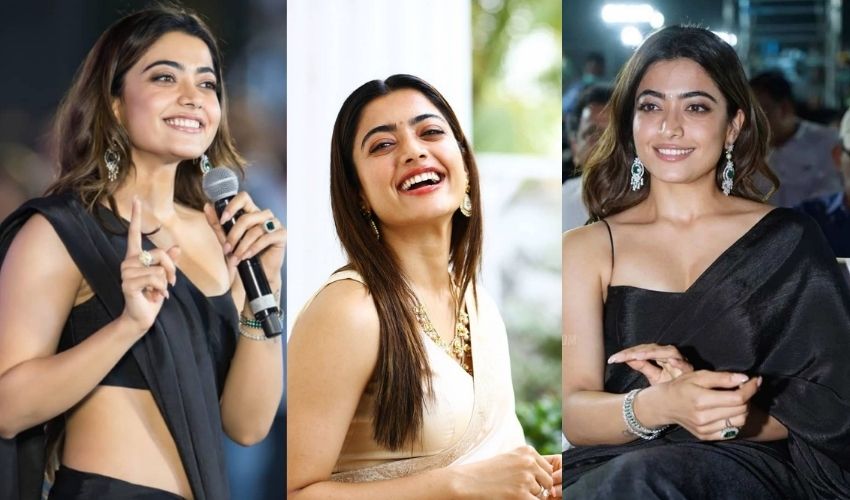 Rashmika Mandanna : ‘పుష్ప’ కోసం చీర కట్టిన శ్రీవల్లి