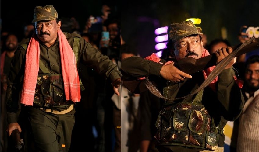 RGV : నక్సలైట్ గెటప్‌లో హల్‌చల్ చేసిన ఆర్జీవీ