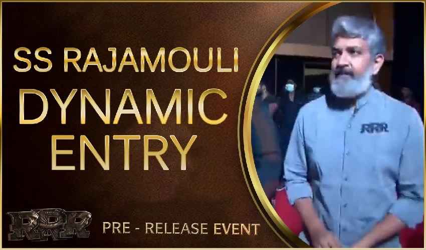 Ss Rajamouli Entry