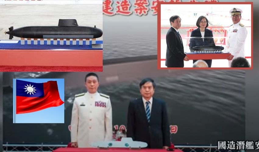 Taiwan Submarine Keel Laying Ceremony