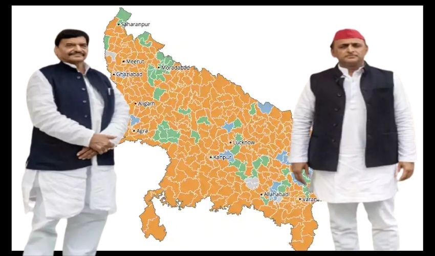 UP Polls : యూపీలో కీలక పరిణామం..చేతులు కలిపిన బాబాయి – అబ్బాయ్ UP Polls : యూపీలో కీలక పరిణామం..చేతులు కలిపిన బాబాయి – అబ్బాయ్