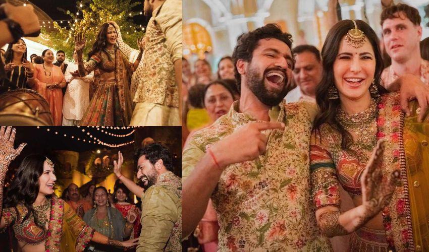 Vicky katrina : బయటకొచ్చిన విక్కీ-కత్రినా పెళ్లి వేడుకల ఫొటోలు