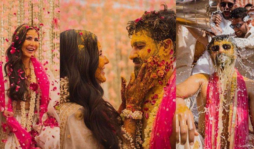 Vikki-Katrina : విక్కీ కత్రినా హల్దీ వేడుక ఫోటోలు