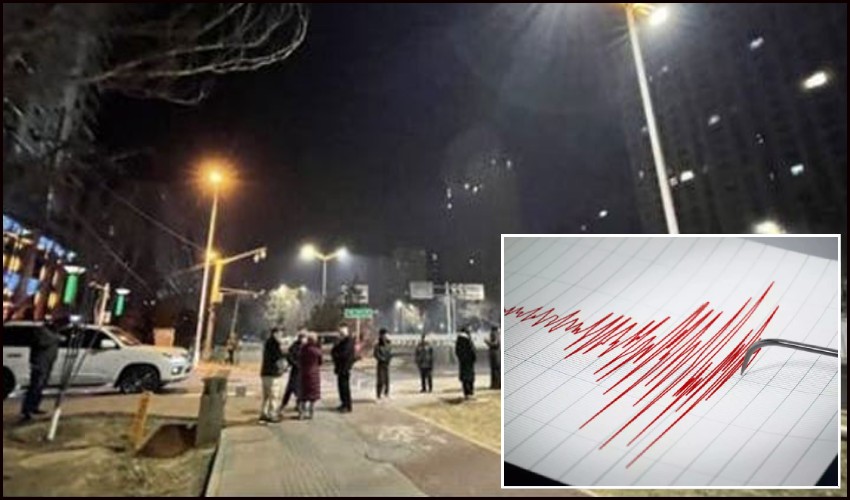 NW China Quake : చైనాలో భారీ భూకంపం.. వరుసగా 3 సార్లు.. తీవ్రత 6.9గా నమోదు..! NW China Quake : చైనాలో భారీ భూకంపం.. వరుసగా 3 సార్లు.. తీవ్రత 6.9గా నమోదు..!