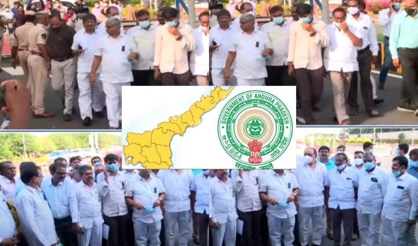 AP Government : ఉద్యోగ సంఘాలను మరోసారి చర్చలకు ఆహ్వానించిన ఏపీ ప్రభుత్వం AP Government : ఉద్యోగ సంఘాలను మరోసారి చర్చలకు ఆహ్వానించిన ఏపీ ప్రభుత్వం