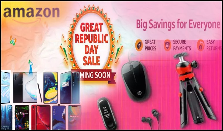 Amazon Sale Offers Amazon Great Republic Day Sale Get 40% Off On Smart Phones (1)