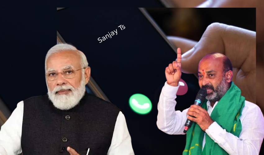 Bandi Sanjay : బండి సంజయ్తో మాట్లాడిన ప్రధాని మోదీ Bandi Sanjay : బండి సంజయ్తో మాట్లాడిన ప్రధాని మోదీ