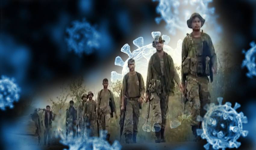 Covid-19 For jawans : 38 మంది కోబ్రా జవాన్లకు కరోనా పాజిటివ్ Covid-19 For jawans : 38 మంది కోబ్రా జవాన్లకు కరోనా పాజిటివ్