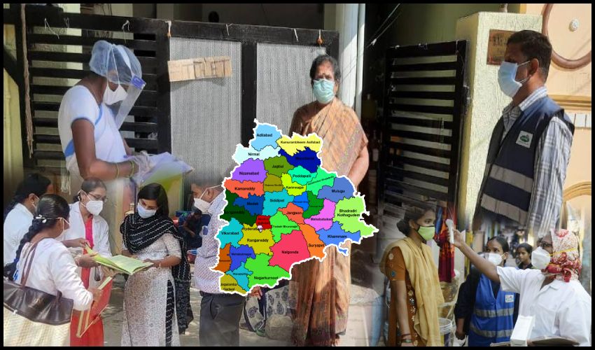 Hyderabad, Door To Door Fever Survey, Fever Survey First Day, Covid Kits Supply, Covid Patients
