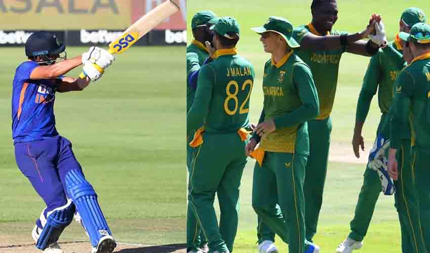 Ind VS SA : ఉత్కంఠపోరులో భారత్ ఓటమి.. సౌతాఫ్రికా క్లీన్స్వీప్ Ind VS SA : ఉత్కంఠపోరులో భారత్ ఓటమి.. సౌతాఫ్రికా క్లీన్స్వీప్