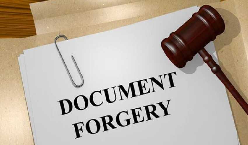 document forgery