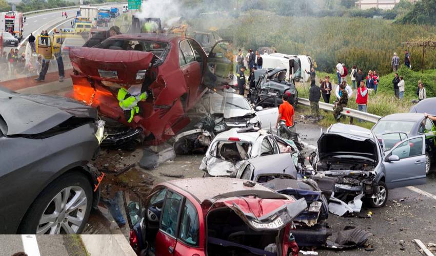 Nine Died In Six Vehicle Crash In Nevada (1)