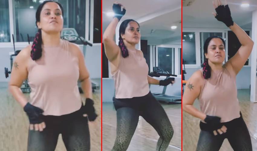 Pragathi : ‘ఊ అంటావా మావా’.. ప్రగతి డ్యాన్స్ అరుపులు అంతే! Pragathi : ‘ఊ అంటావా మావా’.. ప్రగతి డ్యాన్స్ అరుపులు అంతే!