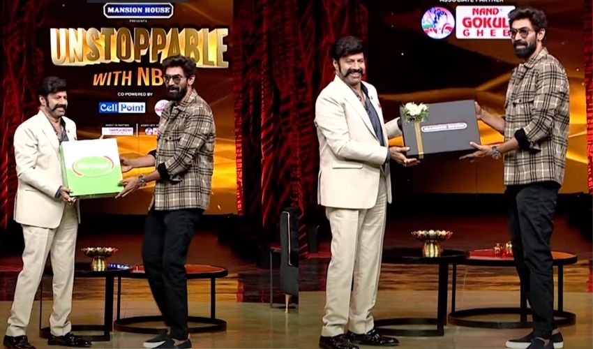Unstoppable: ఉదయాన్నే హెరిటేజ్.. సాయంత్రం మ్యాన్షన్ హౌస్.. బాలయ్యా నీ టైమింగ్ కేకయ్యా! Unstoppable: ఉదయాన్నే హెరిటేజ్.. సాయంత్రం మ్యాన్షన్ హౌస్.. బాలయ్యా నీ టైమింగ్ కేకయ్యా!
