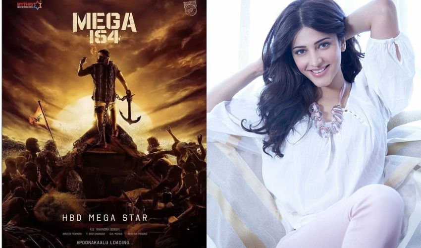 Chiranjeevi : మెగాస్టార్ మాస్ రోల్ సరసన శృతిహాసన్ Chiranjeevi : మెగాస్టార్ మాస్ రోల్ సరసన శృతిహాసన్
