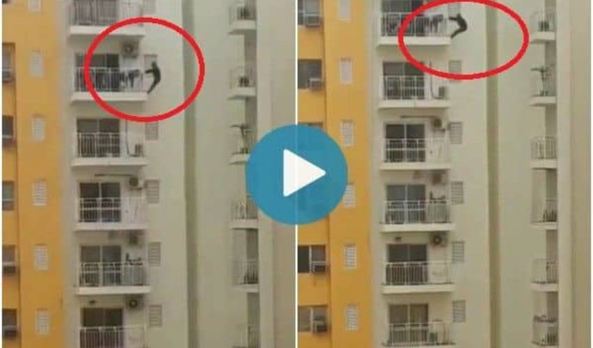 Viral Video: 12వ అంతస్థు నుంచి వేలాడుతూ ఎక్సర్సైజ్.. వీడి ఫిట్నెస్ తగలెయ్యా Viral Video: 12వ అంతస్థు నుంచి వేలాడుతూ ఎక్సర్సైజ్.. వీడి ఫిట్నెస్ తగలెయ్యా
