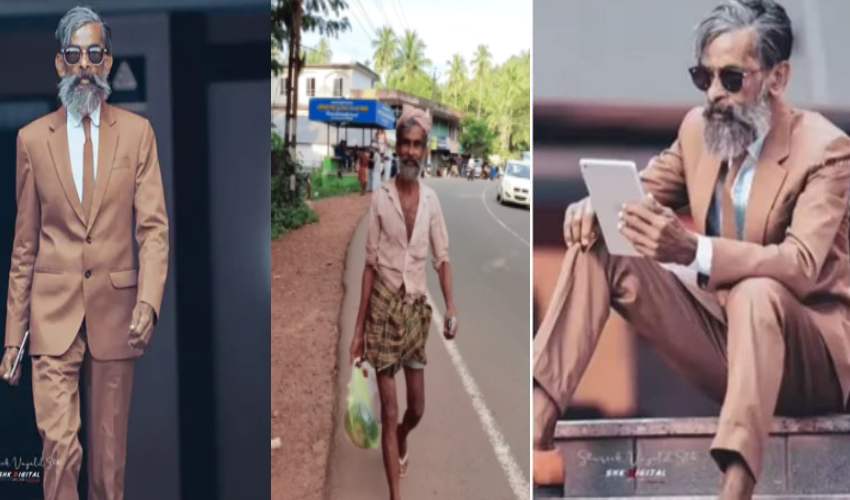 Kerala Labourer Model: ప్రొఫెషనల్ మోడల్స్ను తలదన్నేలా..మోడల్ గా 60 ఏళ్ల రోజువారీ కూలి.. Kerala Labourer Model: ప్రొఫెషనల్ మోడల్స్ను తలదన్నేలా..మోడల్ గా 60 ఏళ్ల రోజువారీ కూలి..