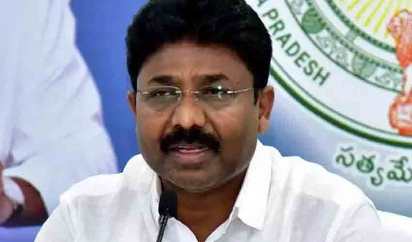 Adimulapu Suresh : రాజ్యాంగం మార్చాలన్న వ్యాఖ్యలపై ఏపీ మంత్రి ఆగ్రహం Adimulapu Suresh : రాజ్యాంగం మార్చాలన్న వ్యాఖ్యలపై ఏపీ మంత్రి ఆగ్రహం