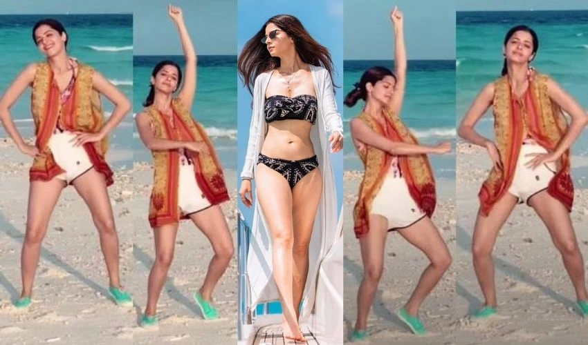 Arabic Kuthu-Vedhika: హలమితి హబిబో పాటకి వేదిక డాన్స్.. వీడియో వైరల్ Arabic Kuthu-Vedhika: హలమితి హబిబో పాటకి వేదిక డాన్స్.. వీడియో వైరల్