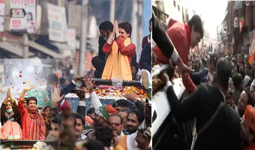 Priyanka Gandhi : బీజేపీ కార్యకర్తకు బ్రేస్ లెట్ ఇచ్చేసిన ప్రియాంకా గాంధీ Priyanka Gandhi : బీజేపీ కార్యకర్తకు బ్రేస్ లెట్ ఇచ్చేసిన ప్రియాంకా గాంధీ
