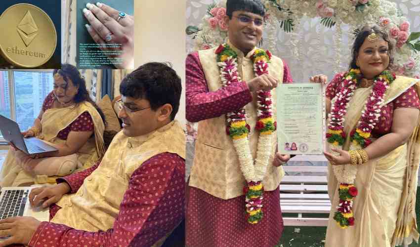 Blockchain Wedding In India Fist Time (1)