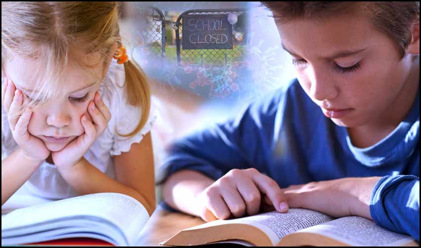 Covid Effect Kids Reading,