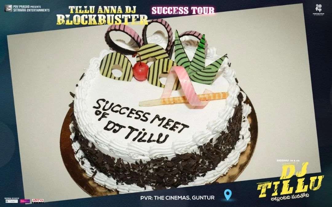 Dj Tillu success celebrations 