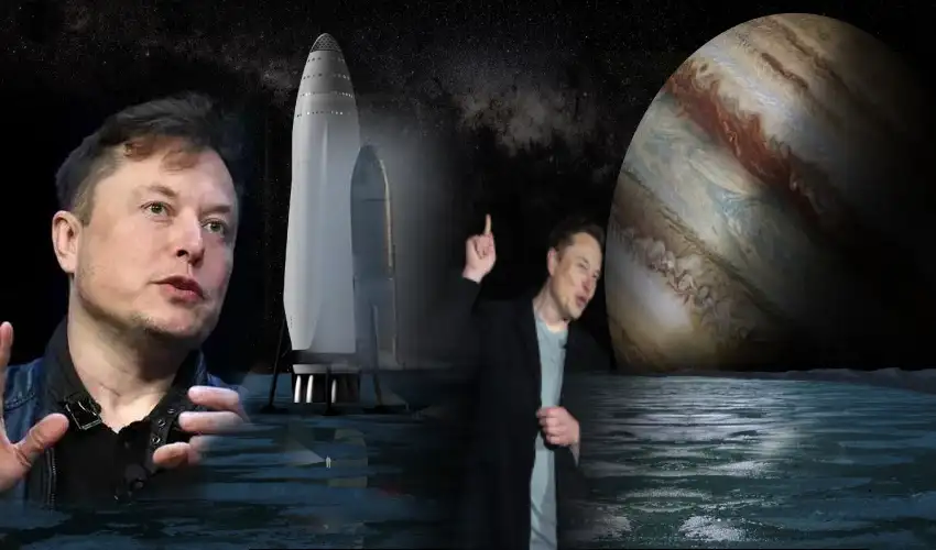 Elon Musk Released Flying Over Mars In A Spacecraft