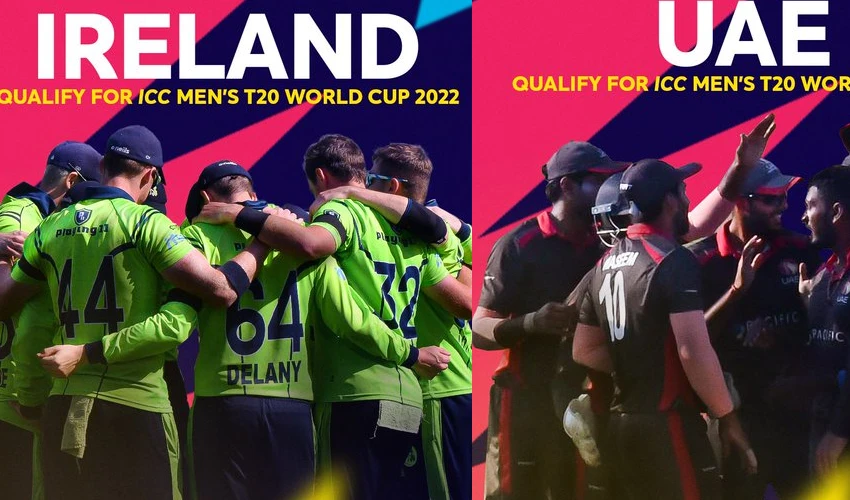 Icc Men's T20 World Cup 2022 Uae, Ireland Qualify For Tournament