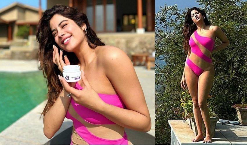 Janhvi Kapoor: పూల్ ఒడ్డున జాన్వీ బికినీ షో!