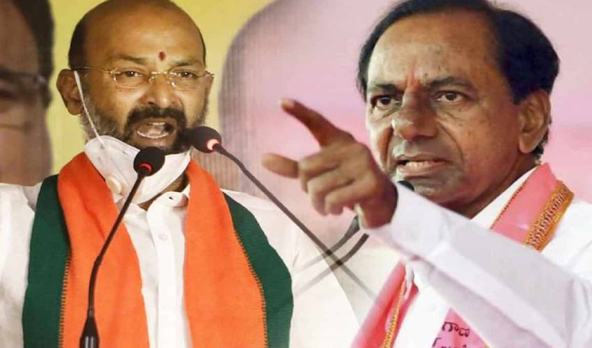 Kcr Vs Bandi Sanjay