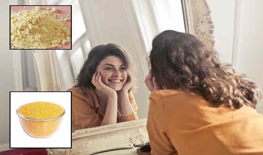 Pesara Flour : ముఖంపై జిడ్డు, మృతకణాలు తొలగిపోవాలంటే పెసర పిండితో Pesara Flour : ముఖంపై జిడ్డు, మృతకణాలు తొలగిపోవాలంటే పెసర పిండితో