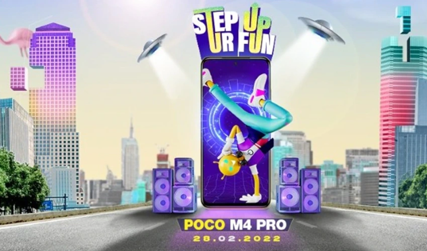 POCO M4 Pro : ఫిబ్రవరి 28న పోకో M4 ప్రో స్మార్ట్ ఫోన్ వస్తోంది.. ఫీచర్లు, ధర ఎంత ఉండొచ్చు అంటే? POCO M4 Pro : ఫిబ్రవరి 28న పోకో M4 ప్రో స్మార్ట్ ఫోన్ వస్తోంది.. ఫీచర్లు, ధర ఎంత ఉండొచ్చు అంటే?