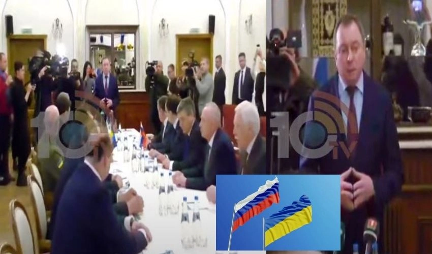 Russia Ukraine Discussions : రష్యా-యుక్రెయిన్ కీలక చర్చలు.. రష్యా ముందు యుక్రెయిన్ రెండు డిమాండ్లు Russia Ukraine Discussions : రష్యా-యుక్రెయిన్ కీలక చర్చలు.. రష్యా ముందు యుక్రెయిన్ రెండు డిమాండ్లు