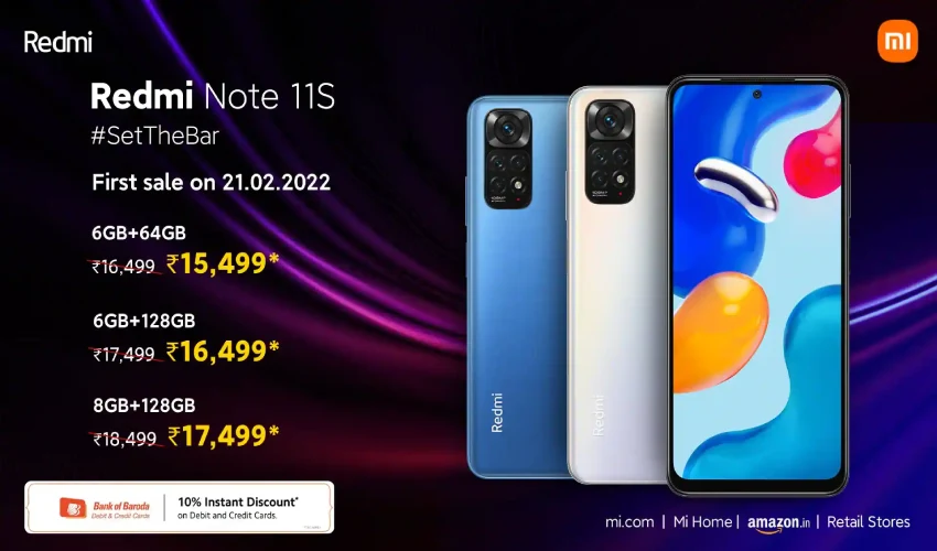 Redmi Note 11s Sale Redmi Note 11s To Go On Sale Today Price, Launch Offers And More