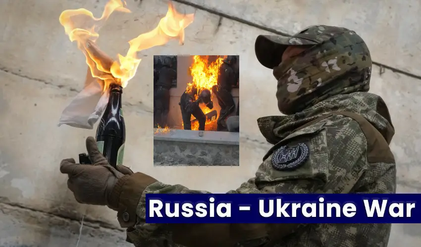 Russia-Ukraine War: ఇంట్లోనే పెట్రోల్ బాంబులు తయారు చేసి రష్యా సైనికులపై విరుచుకుపడుతున్న యుక్రెయిన్ ప్రజలు Russia-Ukraine War: ఇంట్లోనే పెట్రోల్ బాంబులు తయారు చేసి రష్యా సైనికులపై విరుచుకుపడుతున్న యుక్రెయిన్ ప్రజలు