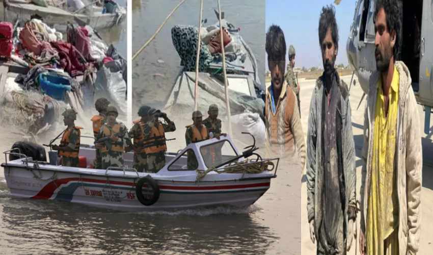 Six Pakistani Fishermen Held In Harami Nala