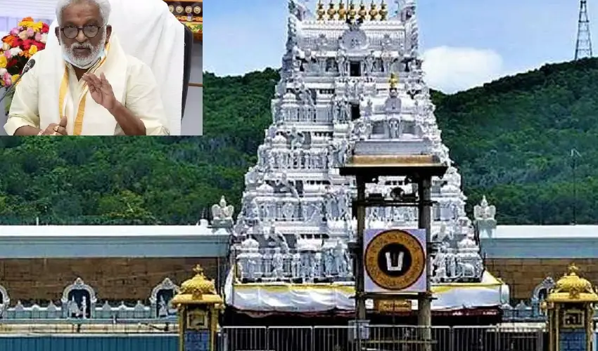 YV Subba Reddy : వారికి.. శ్రీవారే శిక్ష విధిస్తాడు.. దుష్ప్రచారంపై టీటీడీ ఛైర్మన్ ఆగ్రహం YV Subba Reddy : వారికి.. శ్రీవారే శిక్ష విధిస్తాడు.. దుష్ప్రచారంపై టీటీడీ ఛైర్మన్ ఆగ్రహం