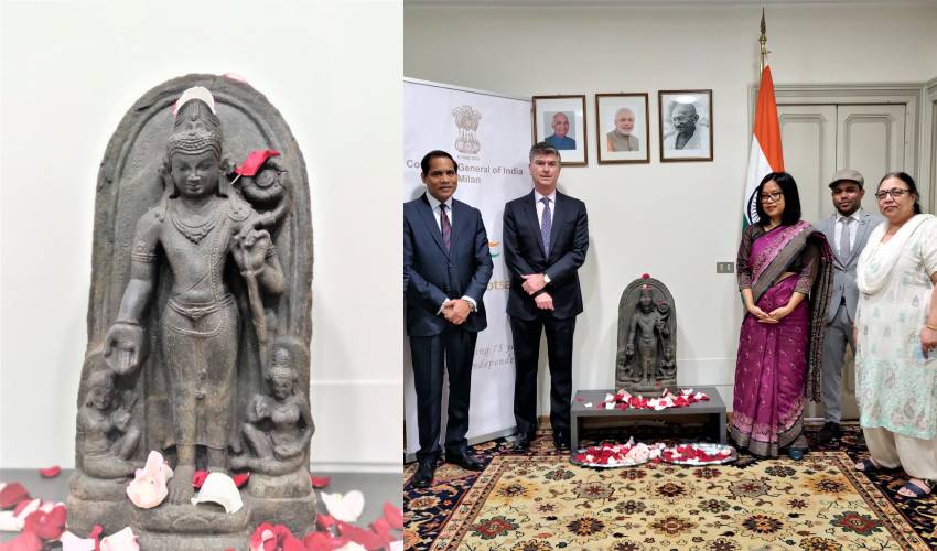 Buddha Statue: ఇటలీలో దొరికిన 1200ఏళ్ల నాటి ఇండియా బౌద్ధ విగ్రహం Buddha Statue: ఇటలీలో దొరికిన 1200ఏళ్ల నాటి ఇండియా బౌద్ధ విగ్రహం