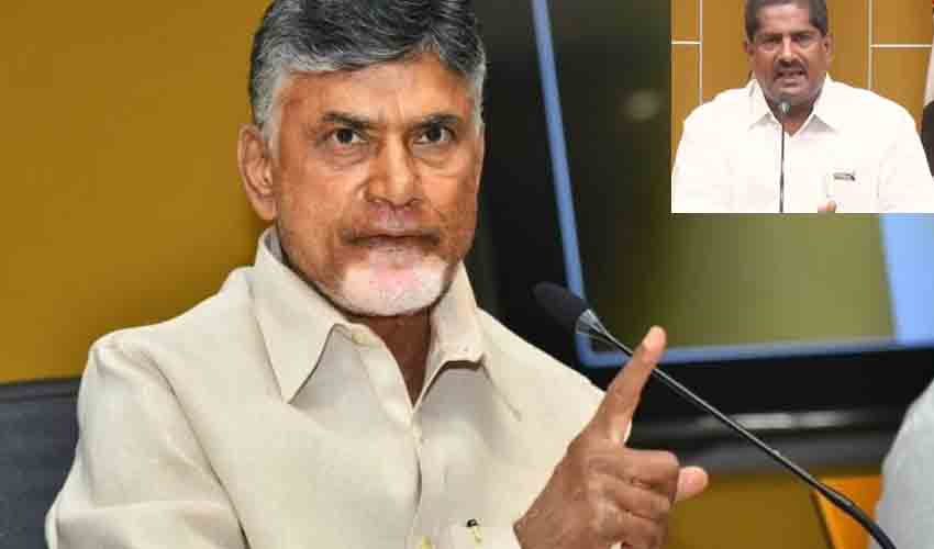 Chandrababu Warning