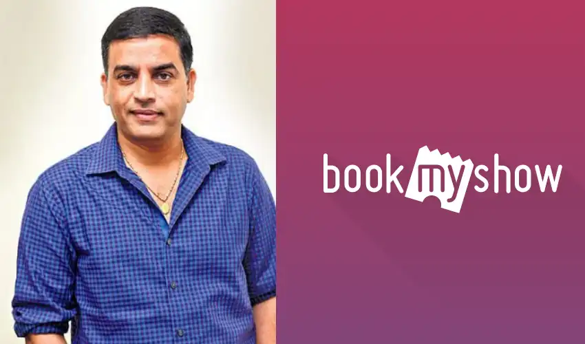 Book My Show : దిల్రాజుకి తలొగ్గిన ‘బుక్ మై షో’.. నైజాంలో ‘భీమ్లా నాయక్’ టికెట్స్ బుకింగ్ షురూ.. Book My Show : దిల్రాజుకి తలొగ్గిన ‘బుక్ మై షో’.. నైజాంలో ‘భీమ్లా నాయక్’ టికెట్స్ బుకింగ్ షురూ..