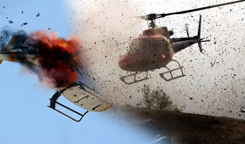 Helicopter accident: నల్గొండ జిల్లాలో చాపర్ ప్రమాదం Helicopter accident: నల్గొండ జిల్లాలో చాపర్ ప్రమాదం