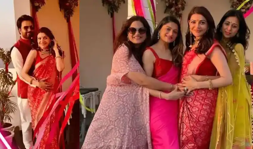 Kajal Agarwal : కాజల్ సీమంతం వేడుకలు