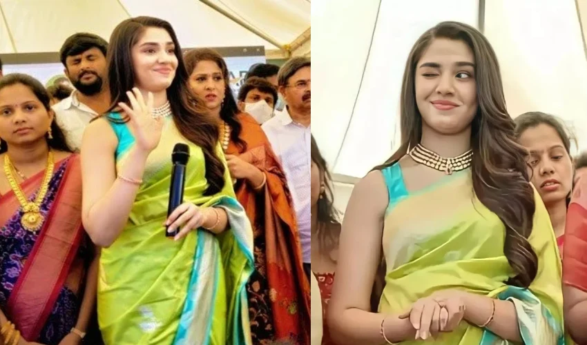 krithi Shetty : విజయనగరంలో కృతిశెట్టి సందడి..