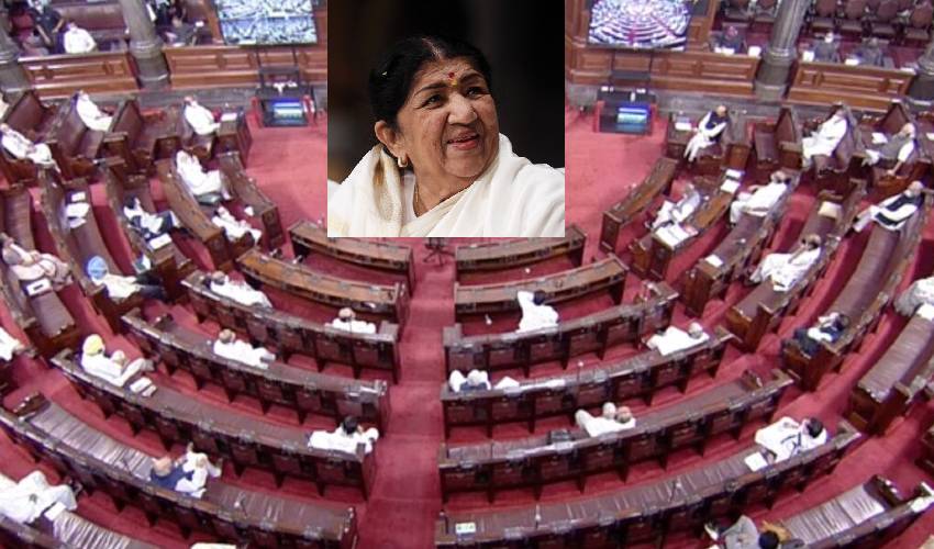 Parliament Meetings: లతా మంగేష్కర్ కు పార్లమెంటులో నివాళి Parliament Meetings: లతా మంగేష్కర్ కు పార్లమెంటులో నివాళి